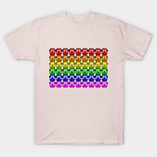 Pug Rainbow Flag T-Shirt